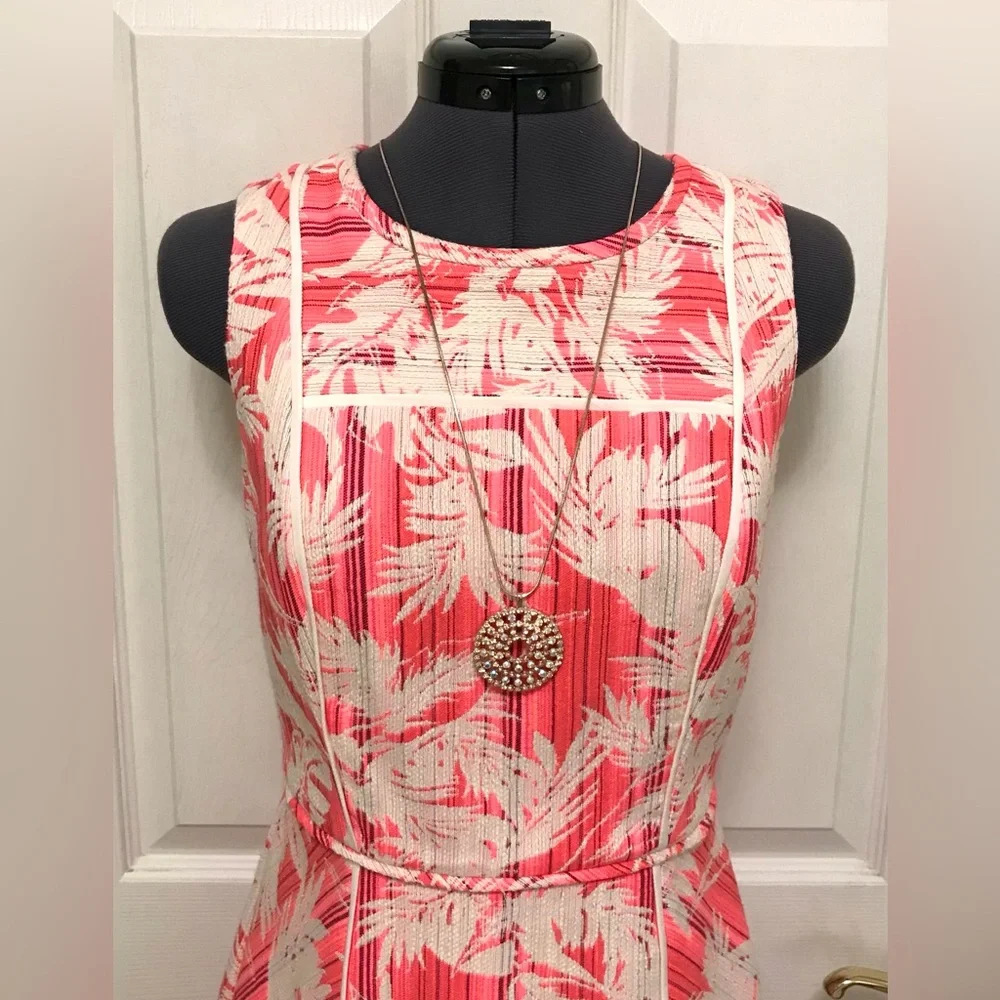 J. Crew Sun Faded Tropical Sheath Dress